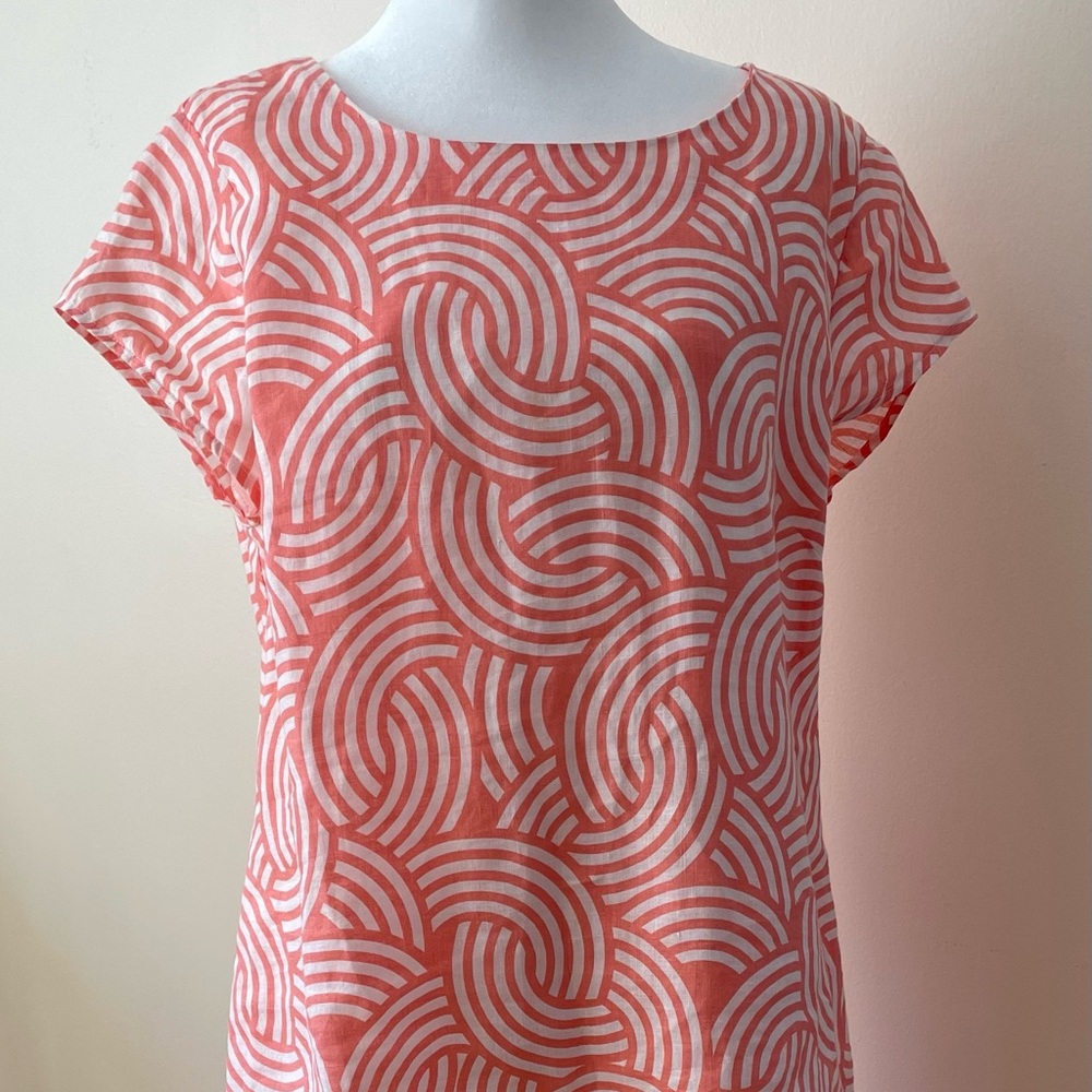 ISLAND COMPANY Capricorn dress women L 100% Linen